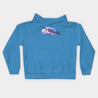 Beluga and Narwhal Kids Hoodie